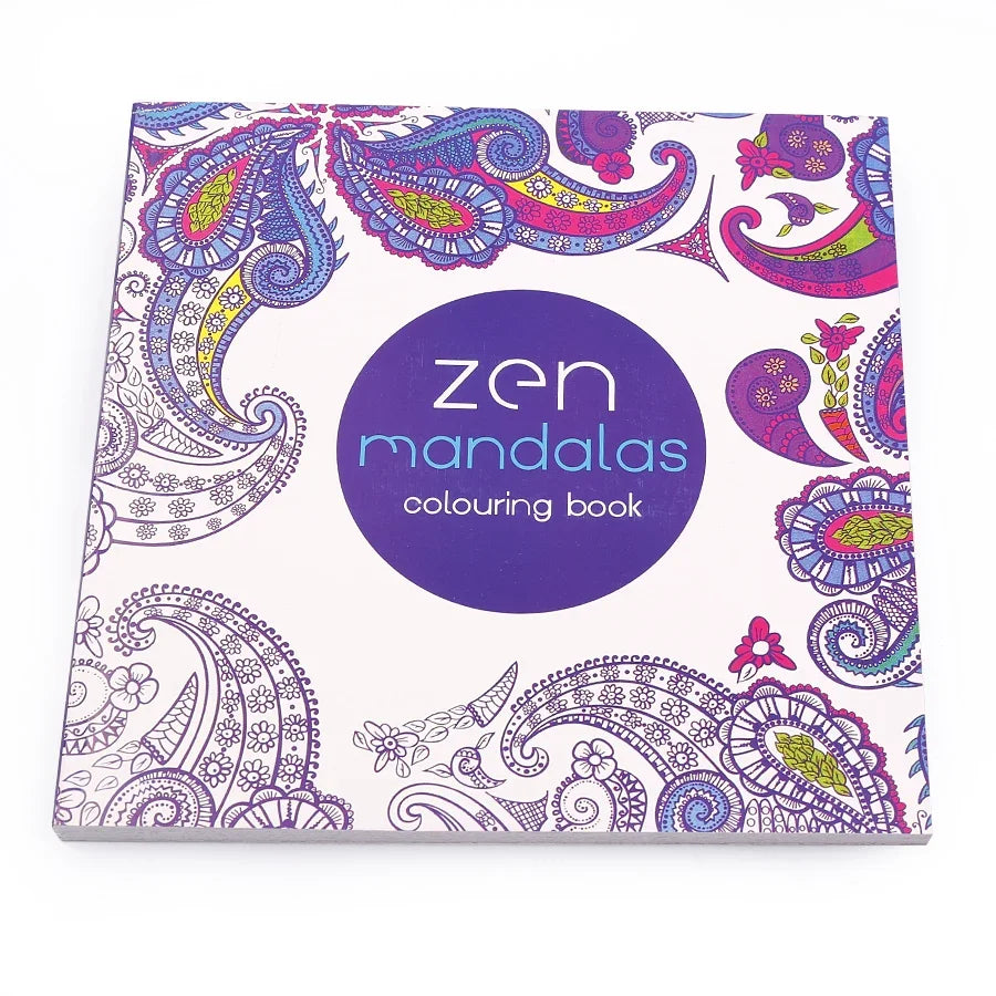 Magic Mandala Art Coloring Books secret garden style For Adults Children Relieve Stress Graffiti Painting Colouring Books
