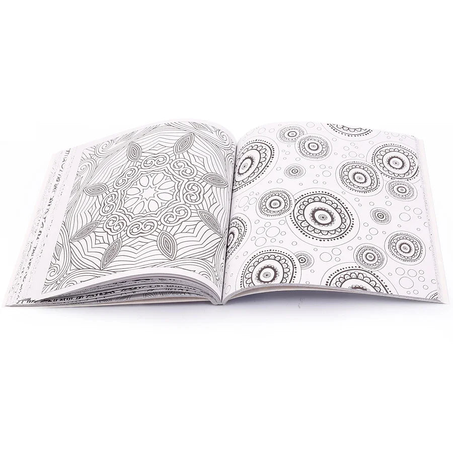 Magic Mandala Art Coloring Books secret garden style For Adults Children Relieve Stress Graffiti Painting Colouring Books